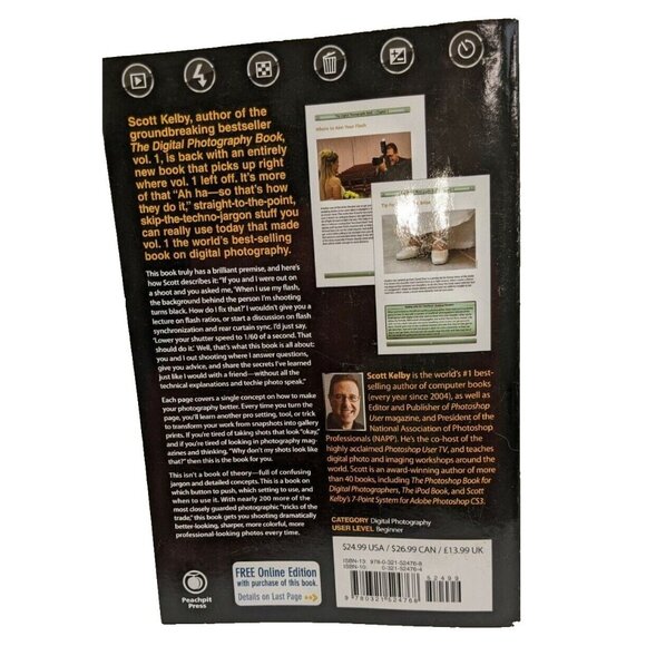The Digital Photography Book by Scott Kelby Book 2 (2007, Perfect) - Picture 2 of 7